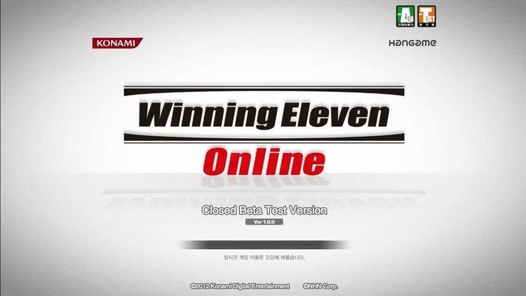 Winning Eleven Online Winning Eleven Online beta menu 2012 game HD 720p YouTube