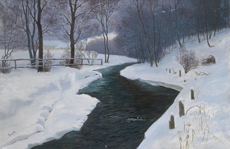 Winter landscapes in Western art