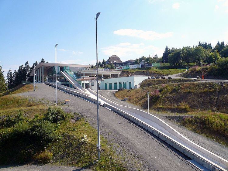 Winterberg bobsleigh, luge, and skeleton track