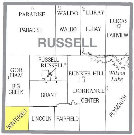 Winterset Township, Russell County, Kansas