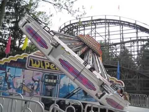 Wipeout (ride) Knoebels Wipeout Ride YouTube