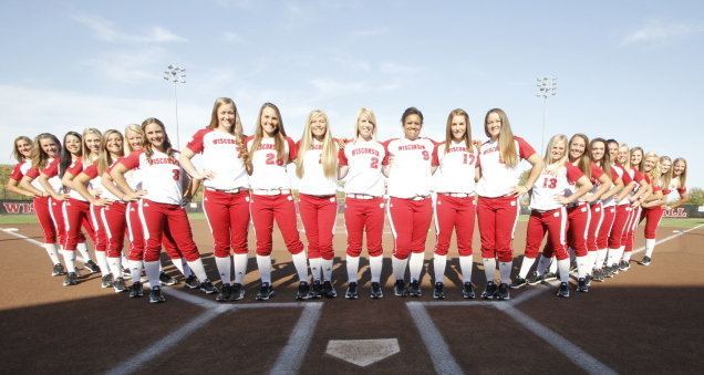 Wisconsin Badgers softball Softball Wisconsin Athletics Four years 153 games and one big