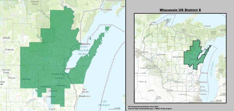 Wisconsin's 8th congressional district - Alchetron, the free social encyclopedia