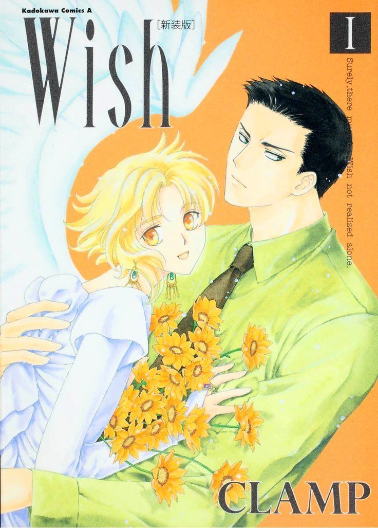Wish (manga) CLAMP Wish Kohaku Shuichiro Kudo Manga Cover Wish Pinterest