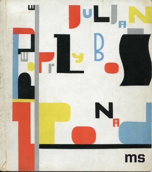 Wladyslaw Strzeminski Cover for a book by Julian Przybo Z ponad Wladyslaw