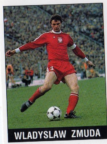 Wladyslaw Zmuda POLAND Wladyslaw Zmuda 320 PANINI Football 90 Football