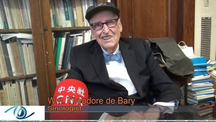 Wm. Theodore de Bary The 2016 Tang Prize Laureate in Sinology William Theodore de Bary