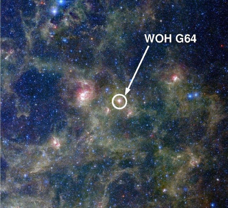 WOH G64 Astronomers Image Dying Supergiant Star Universe Today