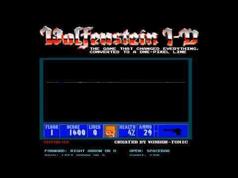 Wolfenstein 1-D Wolfenstein 1D The Only Ways Forward YouTube