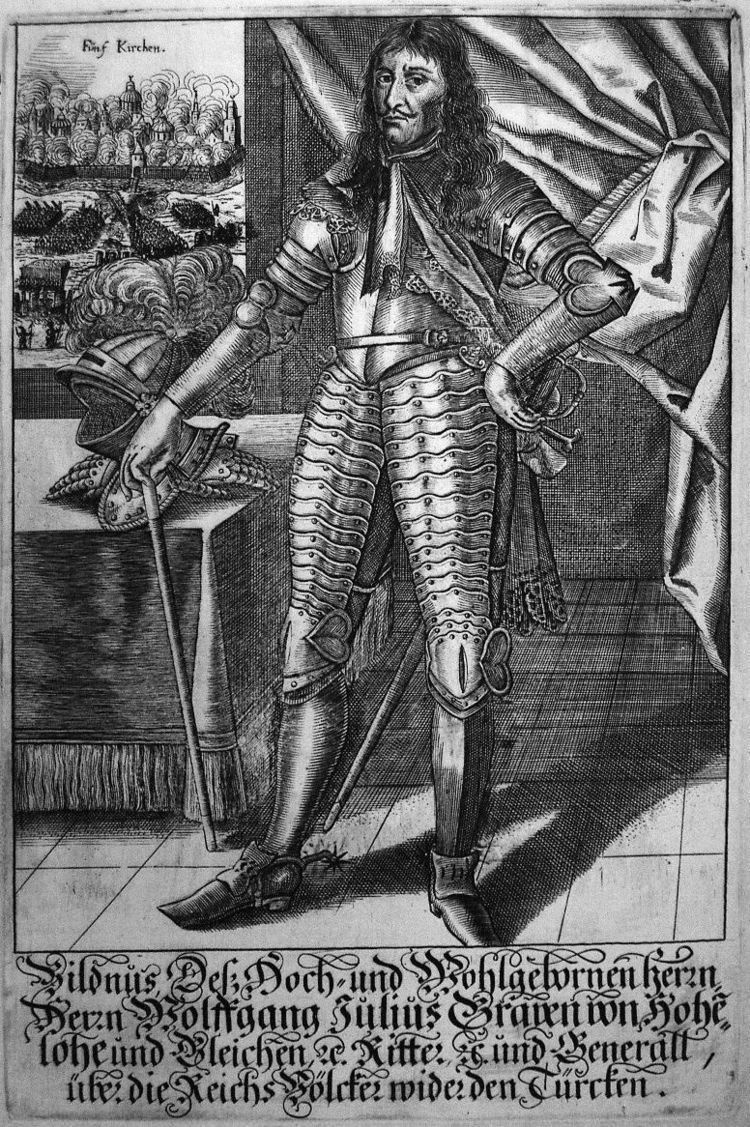 Wolfgang Julius, Count of Hohenlohe-Neuenstein