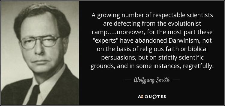 Wolfgang Smith QUOTES BY WOLFGANG SMITH AZ Quotes