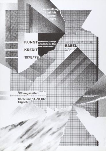 The 20th Century Poster, 1984, offset (photo collage) created by Wolfgang Weingart