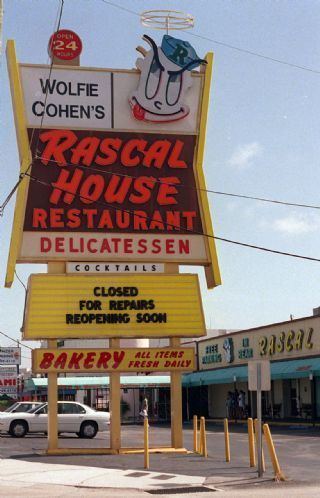Wolfie Cohen's Rascal House Wolfie Cohens Rascal House deli served it up right for 50 years