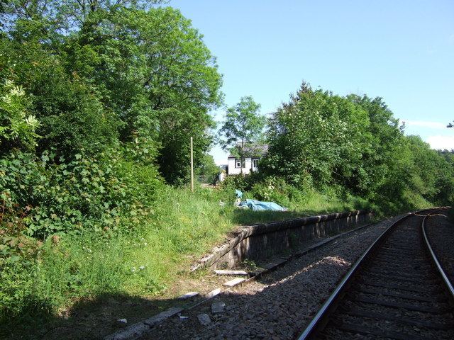 Wolf's Castle Halt railway station