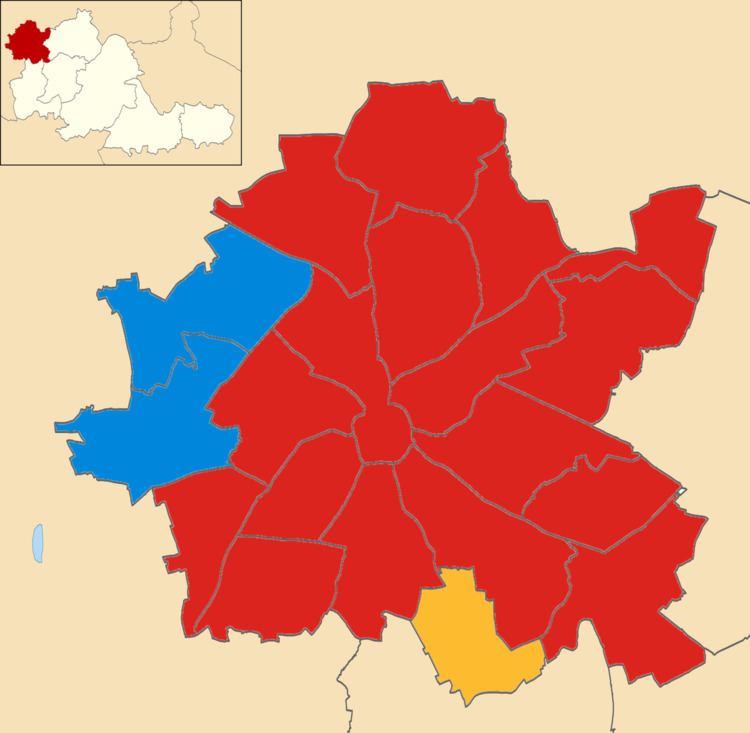 Wolverhampton City Council election, 2012