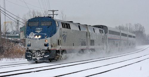 Wolverine (train) Winter weather affected some passenger trains Michigan Association