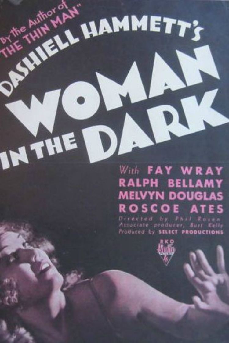 Woman in the Dark Woman in the Shadows 1934 Starring Fay Wray