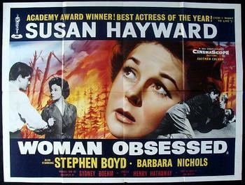 ORIGINAL QUAD POSTER FOR WOMAN OBSESSED