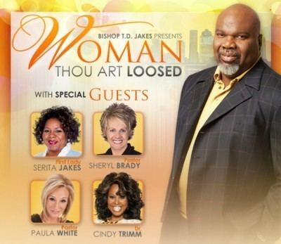 Woman Thou Art Loosed Bishop TD Jakes Woman Thou Art Loosed at Lakewood Church Oct