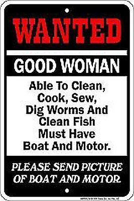 Sign Good Woman Wanted Sign SPSSU14