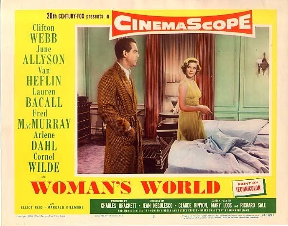 Woman's World (1954 film) Womans World 1954 Jean Negulesco Van Heflin Lauren Bacall