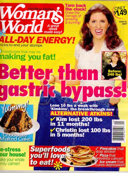 Woman's World Kimkins Weight Loss Diet and Womens World Apology