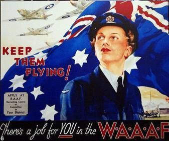 Women's Auxiliary Australian Air Force WAAAF Womens Auxiliary Australian Air Force World War Two