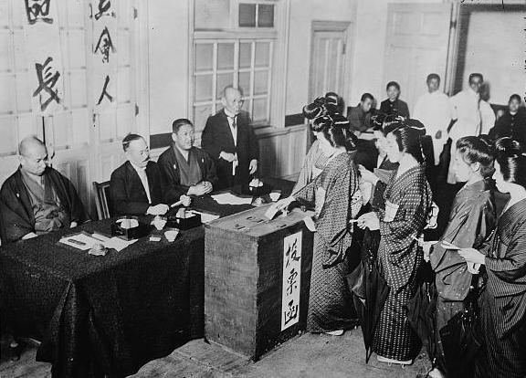 Women's suffrage in Japan