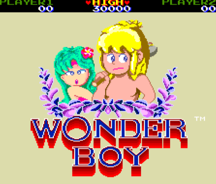 Wonder Boy (video game) RETRO SPIRIT GAMES Video Game Box Art From Hell 01 Wonder Boy
