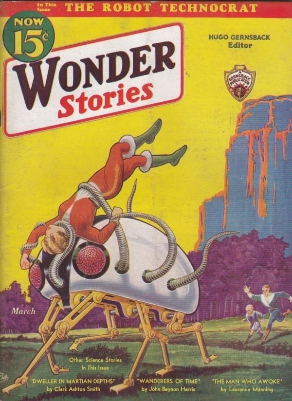 Wonder Stories Wonder Stories Pulp Covers
