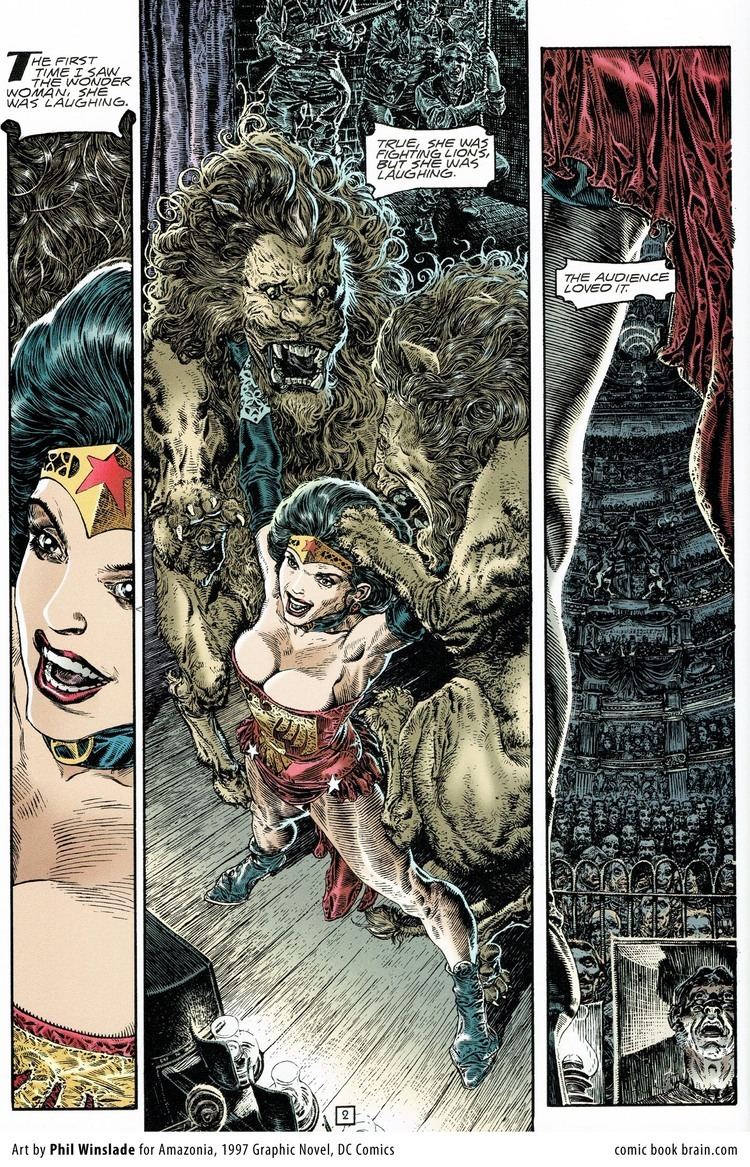 Wonder Woman: Amazonia Wonder Woman Amazonia Phil Winslade page 2