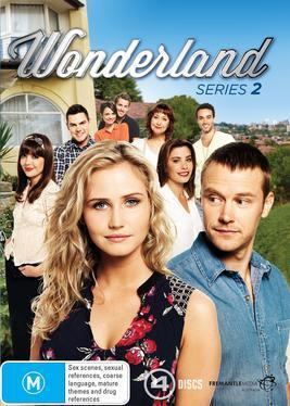 Poster of Wonderland Series 2, an Australian television romantic comedy-drama series starring Anna Bamford, Michael Dorman, Emma Lung, Brooke Satchwell, Ben Mingay, Tracy Mann, Glenn McMillan, Jessica Tovey, and Tim Ross.