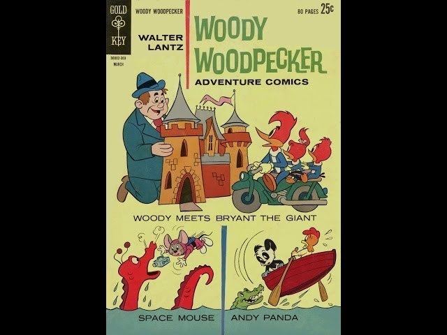 Woody Meets Davy Crewcut movie scenes Woody Woodpecker 075 Pica Pau Walter Lantz 1963 raridade 