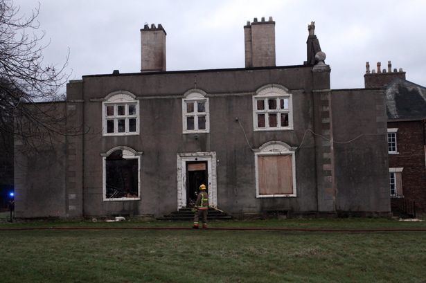 Woolsington Hall Woolsington Hall fire Search for arsonists who caused millions of