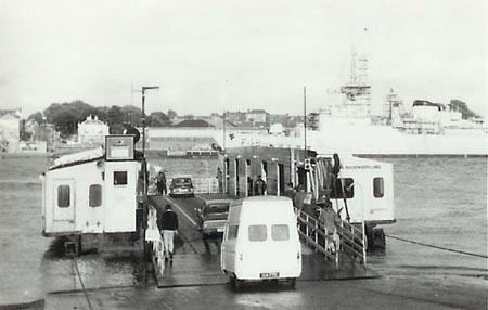 Woolston Floating Bridge Southampton Piers Docks and Ferries