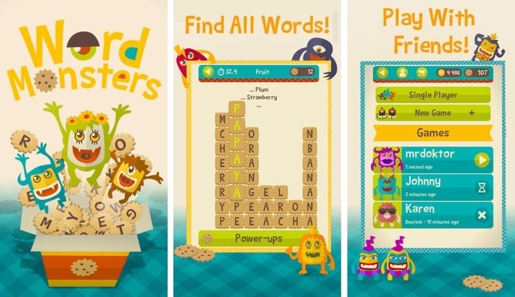 Word Monsters Rovio Introduces New Word Monsters Game On iOS Top Apps