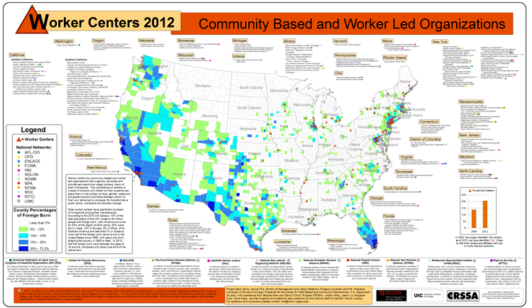 Worker center UTWSD Makes AFLCIO Worker Center Map UTWSD United Taxi Workers