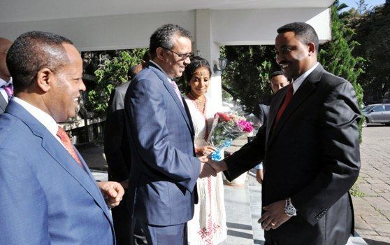 Workneh Gebeyehu Newly appointed Foreign Minister Dr Workneh Gebeyehu arrives at the