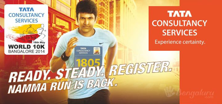 World 10K Bangalore TCS World 10K Bangalore on 18th May 2014 Hi Bengaluru