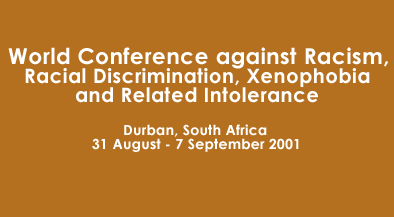 World Conference against Racism 2001 wwwunorgWCARimagestitlegif