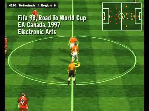 World Cup 98 (video game) Fifa 98 Road To World Cup Gameplay YouTube