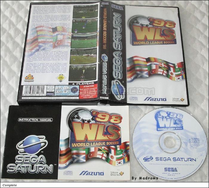World League Soccer 98 World League Soccer 98 Sega Saturn Europe MK8118150 Game