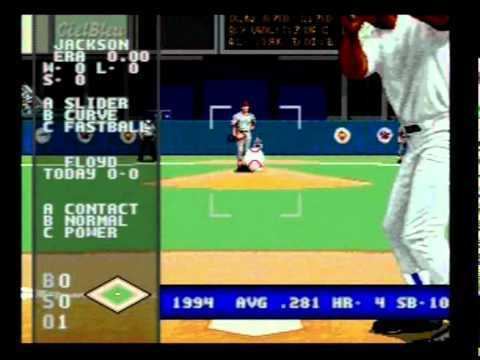 World Series Baseball '95 Genesis World Series Baseball 95 YouTube