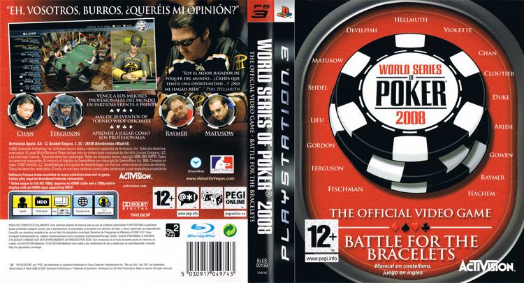 World Series of Poker 2008: Battle for the Bracelets artgametdbcomps3coverfullHQESBLES00139jpg