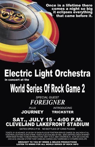 World Series of Rock July 15 1978 World Series of Rock Cleveland Ohio Bands Ive seen