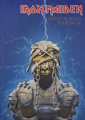 World Slavery Tour Iron Maiden World Slavery Tour 84 Records LPs Vinyl and CDs