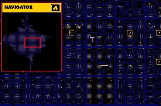 World's Biggest Pac-Man Worlds Biggest PacMan connects usercreated mazes in your browser