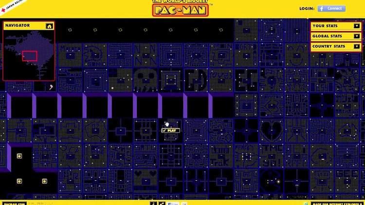 World's Biggest Pac-Man Worlds biggest PacMan game YouTube
