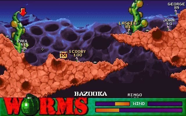 Worms (1995 video game) 1995 Worms 30 in 30 Marathon