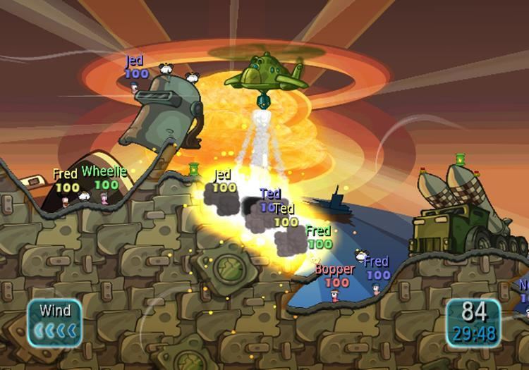 Worms: Battle Islands Worms Battle Islands Review Wii allaboutgamescouk